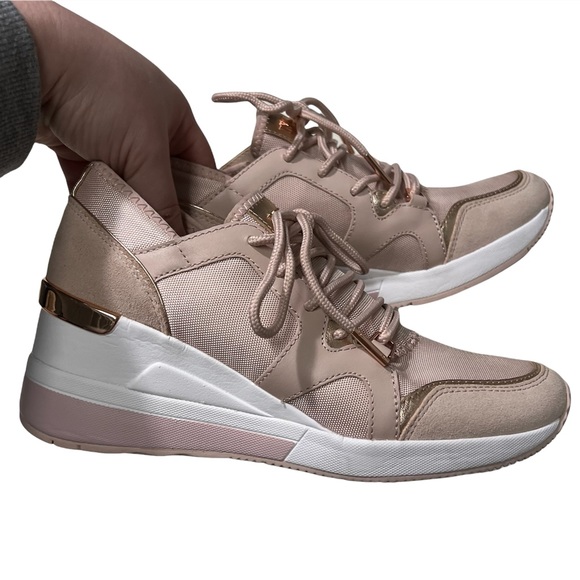 Michael Kors Shoes - Rose Gold Michael Kors Sneakers